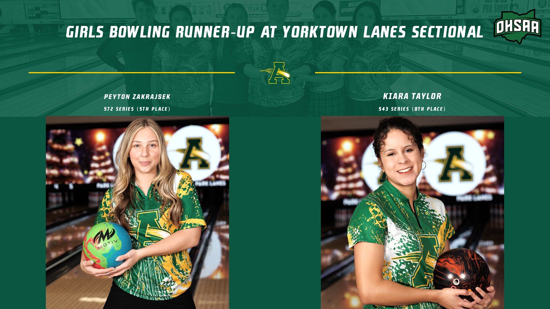 Girls Bowling Runner Up At Yorktown Lanes Sectional